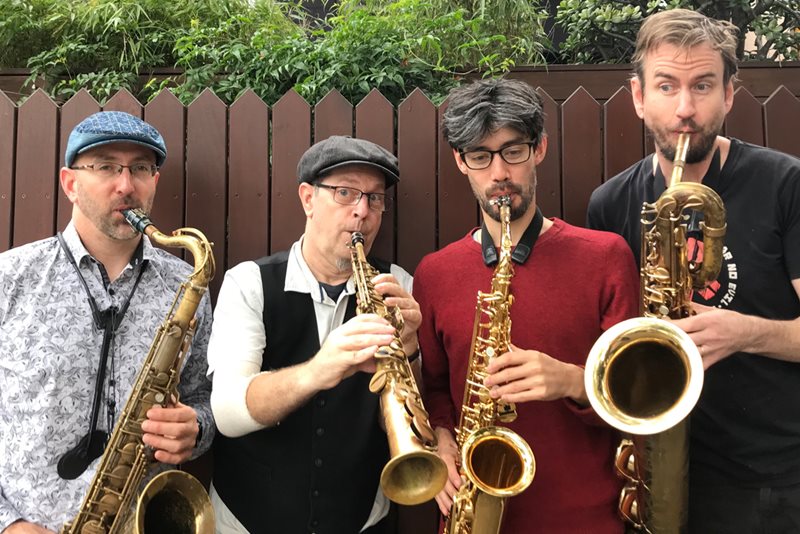 Saxophone Special at Power Up Festival